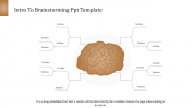 Introduction Brainstorming PPT Template Slide